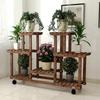 Multi-Layer Bamboo Plant Display Stand