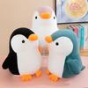 1 Piece 25/35/45Cm Cartoon Colorful  Penguin Plush Doll Pillow Blue Black Pink Animal Toy Home Decoration Gift For Boys Girls