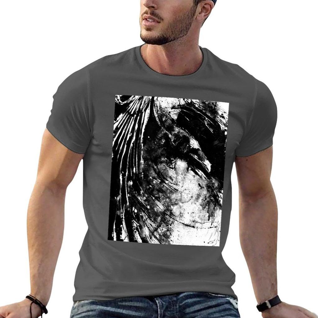 Messy Raven Tshirt Funny T Shirts Unisex T Shirts For Unisex Cotton Funny Graphic T Shirts For Unisex Tshirt