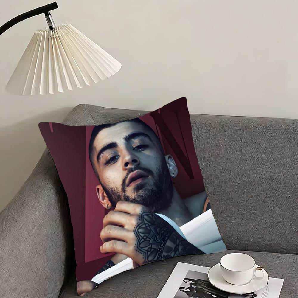 

ZZayn MalikK Singer Cushion Cover Pillowcase Ultra Soft Skin Friendly Fabric Cloud Like Comfort Concealed Zipper 30x30cm
