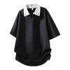2026 Summer Men's & Unisex College-Style Short-Sleeved POLO Shirt - New High-End Two-Piece Design
