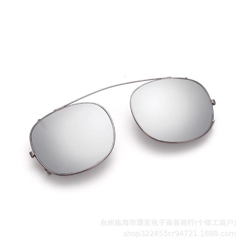 

Поляризованные солнцезащитные очки мужские и женские специальные солнцезащитные очки для близорукости с клипсой для подвешивания оправа для очков коробка для очков Medium lens (54 * 47)