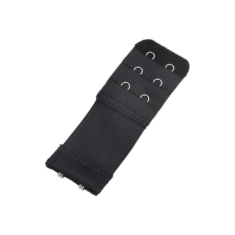 Adjustable Elastic Bra Back Extender with 2, 3, or 4 Hook Options
