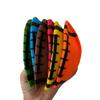 Minge Inflatabilă PVC Multicoloră pentru Rugby pe Plajă, Minge din Piele pentru Antrenamentul Aderenței Copiilor, Jucărie pentru Reducerea Stresului 18CM