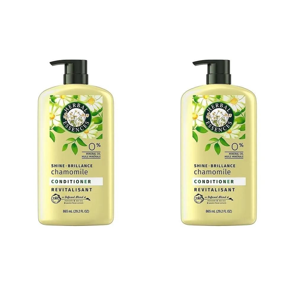 Кондиционер Herbal Essences 865 мл 2 шт. Ромашка Herbal Essences Кондиционер для блеска с ромашкой, 29,2 жидк. унц.