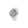 Geneva Rainbow LED Watch White Colorful Design Stylish Timepiece