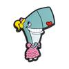 SpongeBob Series Clog Shoe Charms - 32 Soft Rubber DIY PVC Ornaments & Buckles