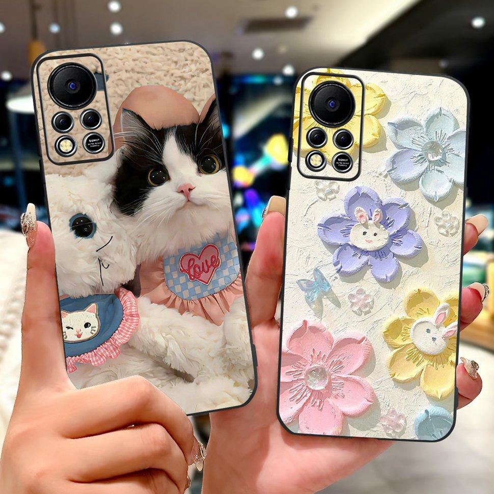 For Infinix Hot 11s NFC Case Cover Silicone Soft Fundas Cute Fashion Back Cover For Infinix Hot 11s 11 s Hot11s NFC Phone Case