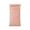 Portable Spring Auto-close Glasses Bag Leather Glasses Storage Bag  Eyewear Protector Case