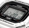 CASIO Standard Digital Watch Cheap Casio Metal Band Silver Overseas Model [Casio] W-218HD-1AV Men's