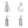 Steel Geometric Stainless Shaped Hand Sanitizer Lotion Storage Bathroom Bottle