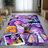 K-Pop Demon Hunters Golden Saja Boys Living Room Non-Slip Area Rug Soft Carpet for Bedroom Playroom Sofa,Home Decor Doormat