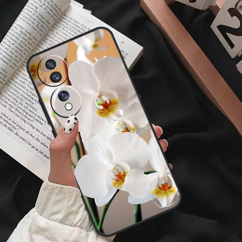Orchid Flowers Colorful For Honor Magic 8 Pro 6 5 7 Lite Case For Honor 200 400 50 70 90 X8b X9a X9b X9c X9d Win RT