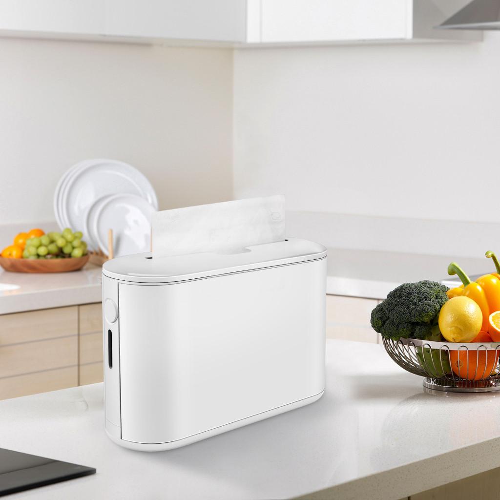 Home Office Countertop Paper Towel Dispenser Non-Slip Bottom Napkin Dispenser Portable Tissue Holder Dispenser Box