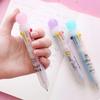 New 10 Multi Color Luxury Ballpoint Pen Ballpen for Kids Child Student Office Writing Supplies Kawaii Kids Stationary Pen Mark