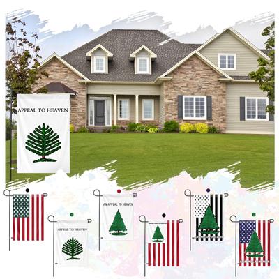 Calling For The  Flag, Garden Flag, 12x18 Inches, Vertical Double Sided Outdoor, Our People, American War,  Tree Flag, House Deco