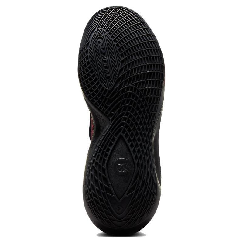 Converse ALL STAR BB TRILLIANT CX Round Toe Lace-Up Low Top Basketball Shoes Unisex Black and Red