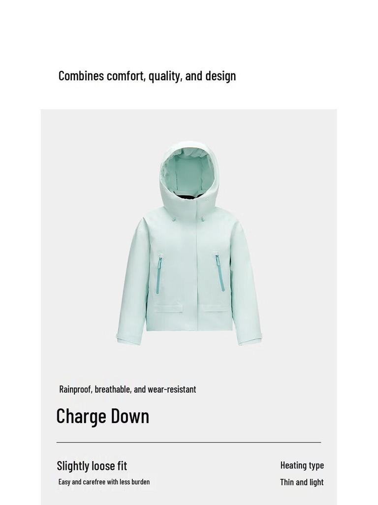 Semir Damen Winter Daunenjacke mit Kapuze