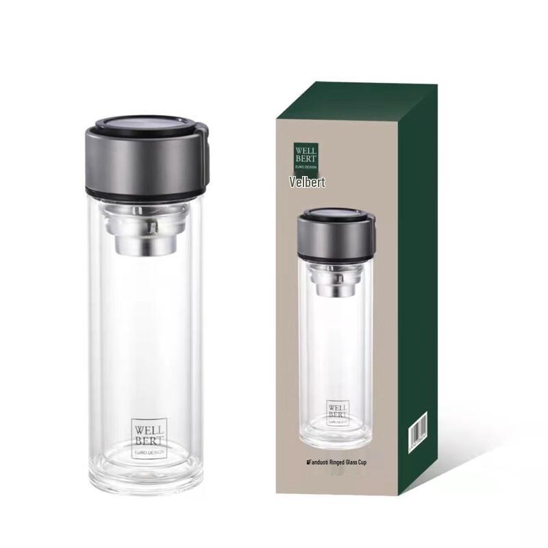 Wilbert Double-Layer Glass Cup