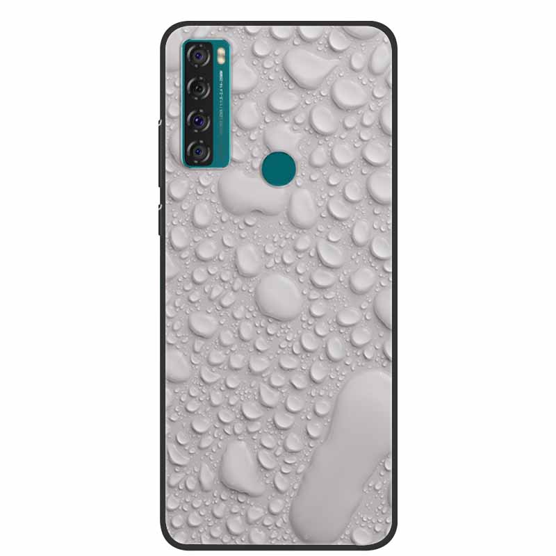 For TCL 20SE Case 20L+ 20L 20S Paint Soft TPU Silicone Phone Cover for TCL 20L Case Coque20s 20 s T775H T774H TCL 20 se 20 Plus