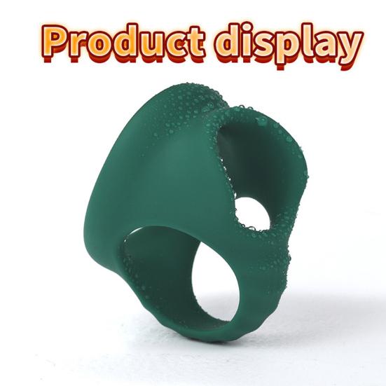 Penis Ring High Elasticity Ergonomic Design Soft Delay Ejaculation Cock Ring Comfortable Male Dildo Foreskin Ejaculation Delay Ring for Lovers