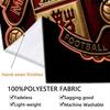 Manchester Logo Tapestry Background Cloth Fashion Print Wall Decoration Homestay Soft Decoration Tapestry Background Wall Hanging Cloth