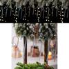 Christmas Acrylic Snowflake Ornaments With Colorful Ice Cones For Holiday Tree Decor