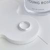 BF CLUB 925 Sterling Rings for Women Fashion Geometric Handmade Irregular Narrow Ring Party Christmas Gift