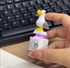 Sound & Light Decompression Animal Keychain with Press Button