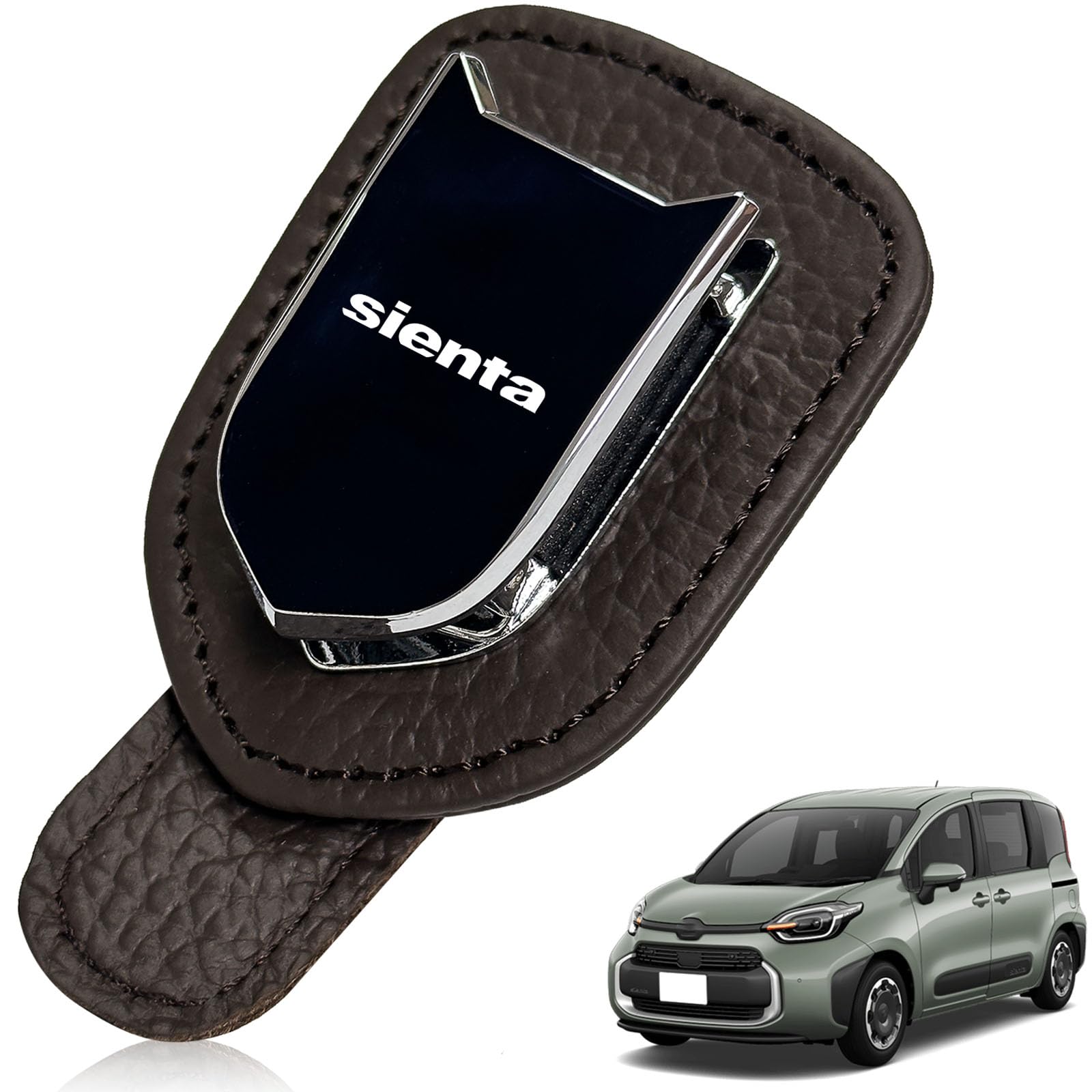 

HUDIY Держатель для солнцезащитных очков для нового Sienta серии MXP 10 2022 Держатель для солнцезащитных очков Держатель для очков Специально разработан для хранения в вашем автомобиле Легко