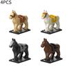 Horse Figure War Minifigures Building Block Model Desktop Decor Children Gift