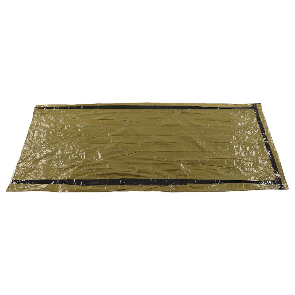 Emergency Survival Sleeping Bag Thermal Insulation PE Aluminum Film Survival Bivouac Bag with Storage Bag for Outdoor