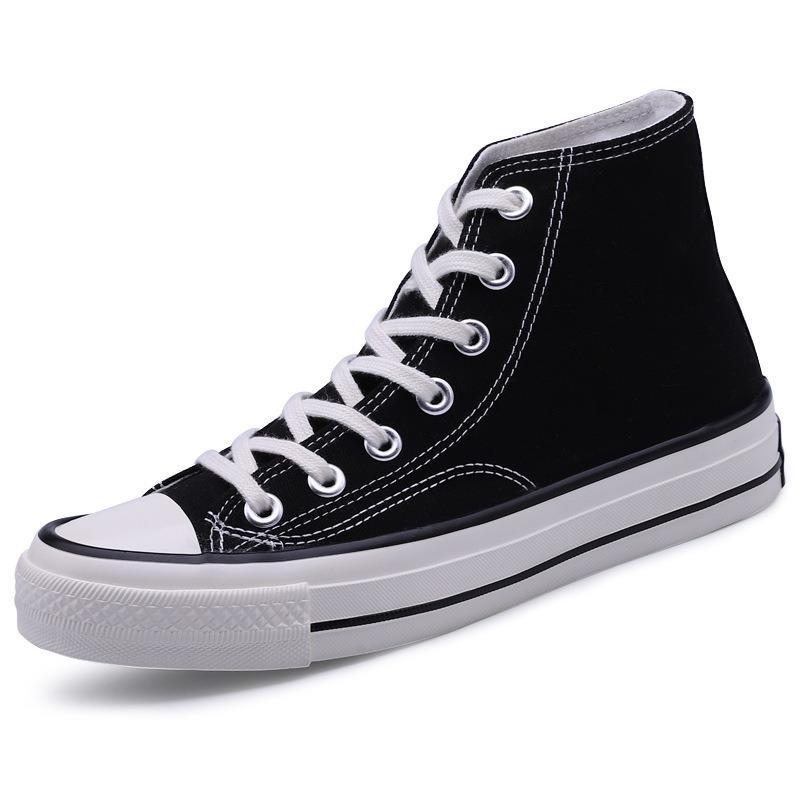 Canvas Shoes Female High-top Student Shoes Board Shoes 19