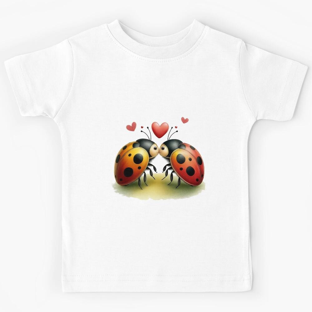 Ladybugs in Love Kids T-Shirt 110