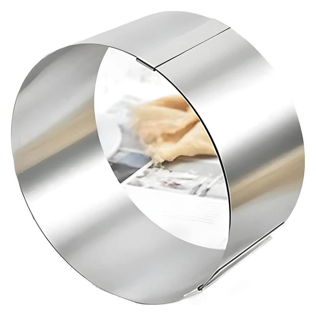 Stainless Steel 6-12 Inch Adjustable Mousse Ring Cake Mold