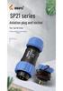 SP21 12-Pin Waterproof IP67 Aviation Plug Rear Nut Solder Connector