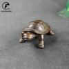 Solid Copper Turtle Statue Desktop Ornaments Vintage Brass Tortoise Figurines Toy Model Home Decorations Accessories Tea Pet
