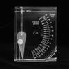Salinity Tester, Plastic Hydrometer for Aquariums with Automatic Water   1.020-1.023 Specific Gravity Range for Fish  S (68-86F)