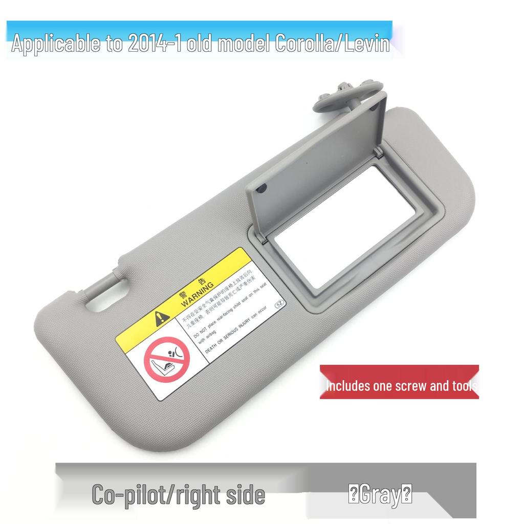 Toyota 2014-2018 Corolla/Levin Sun Visors with Vanity Mirrors