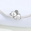 Copper Joyful Elephant Animal Beads Original Pendants Bracelet Charm Jewelry Party Diy Trendy Gifts