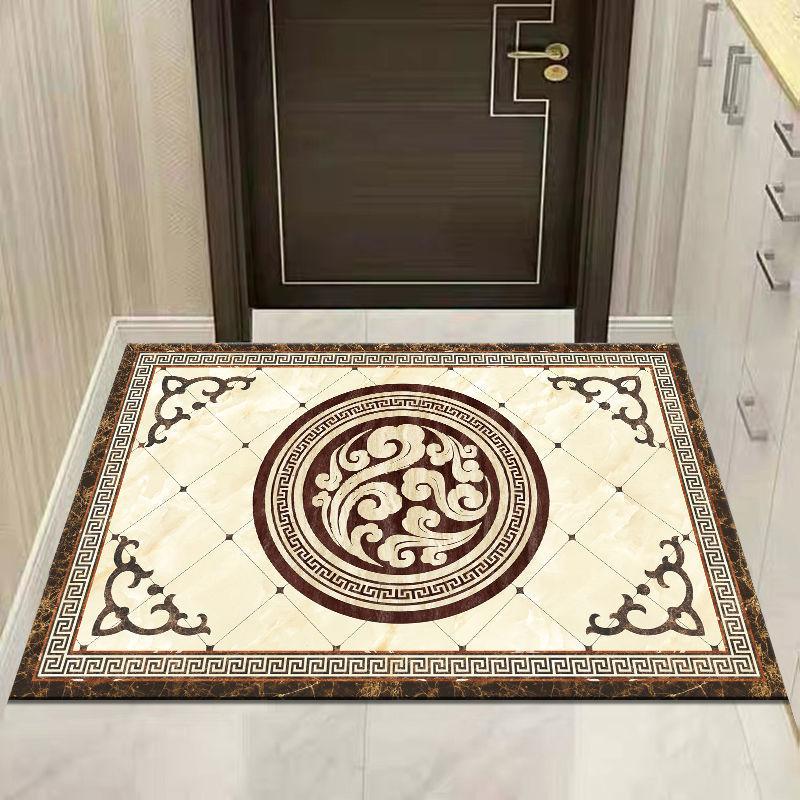 New Chinese Style Entrance Carpet  Living Room Carpet Corridor Floor Mat Household Anti Slip Can Be Cut