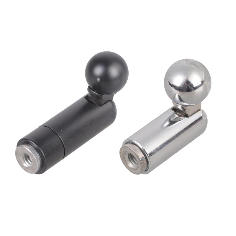 Iron 17mm Ball Head 1/4-20 Female Thread Adapter Featuring 90 Degree Type Design For Tripods Phone Tablet Holders
