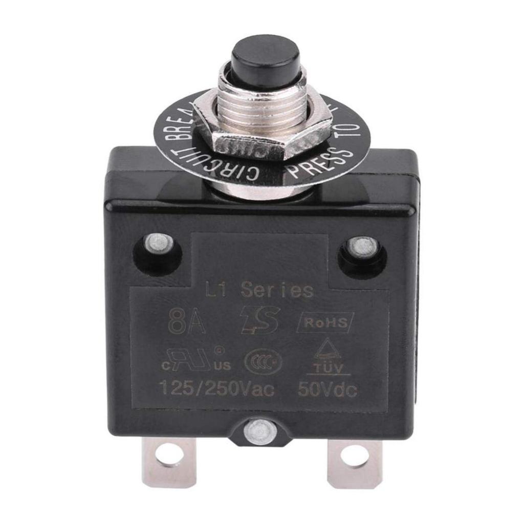Yctze ZE-700-18 ZE-700S-10CLB BREAKER 8 Amp Circuit Breaker Manual Reset Circuit Breaker Overcurrent Protector