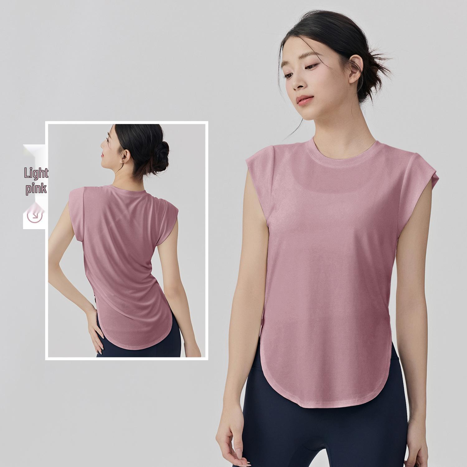 

Women s Sleeveless Solid Color Yoga Tank - Loose, Flattering, Breathable Fitness Vest for Running & Casual Sports XL
