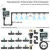 Smart Garden Sprinkler: Timed Irrigation System with Large Screen Controller for Automatic Flower Watering