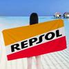 R-Repsols Microfiber Blanket Quick Drying Beach Towels Oversized Printing Super Absorbent Pool Towel Blanket