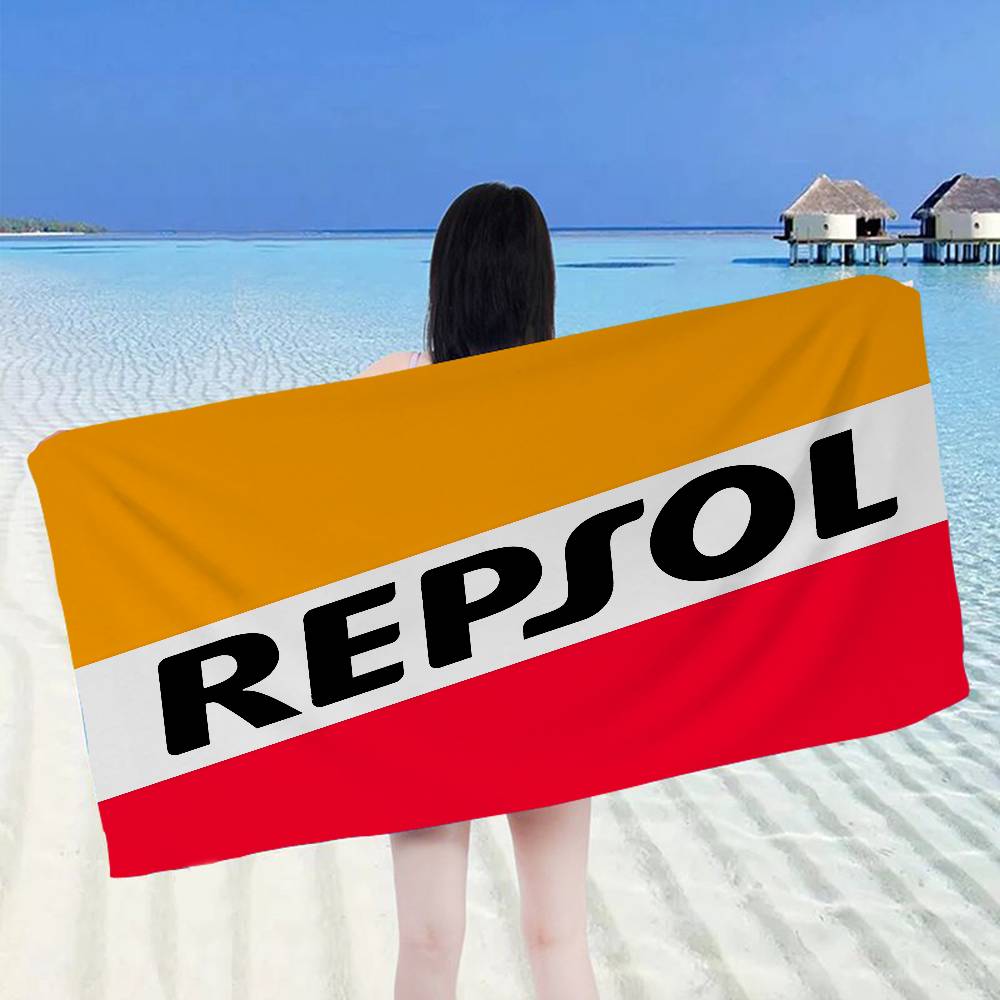 R-Repsols Microfiber Blanket Quick Drying Beach Towels Oversized Printing Super Absorbent Pool Towel Blanket