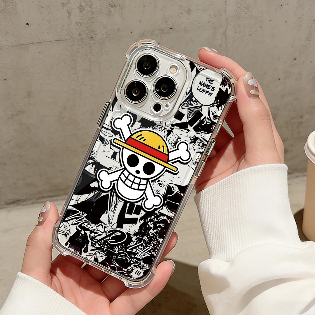 Anime Luffys Zoros Phone Case For Samsung Galaxy S26 S25 S24 S23 S22 S21 S20 Edge FE Ultra Plus 4G 5G Anti Fall Clear TPU