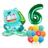 Standing Pokémon Pikachu Squirtle Child Elf Birthday Aluminum Film Printing Latex Balloon Gift