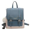 IELGY Ladies Backpack Fashion Retro Autumn Winter Contrast Color Backpack
